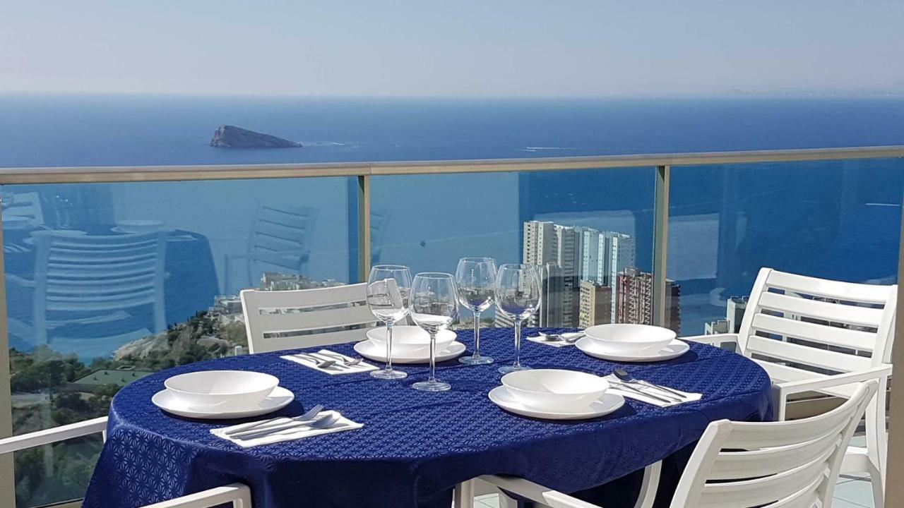 Appartamento Deluxe Penthouse On The 42Nd Floor With Amazing Sea Views Benidorm Esterno foto