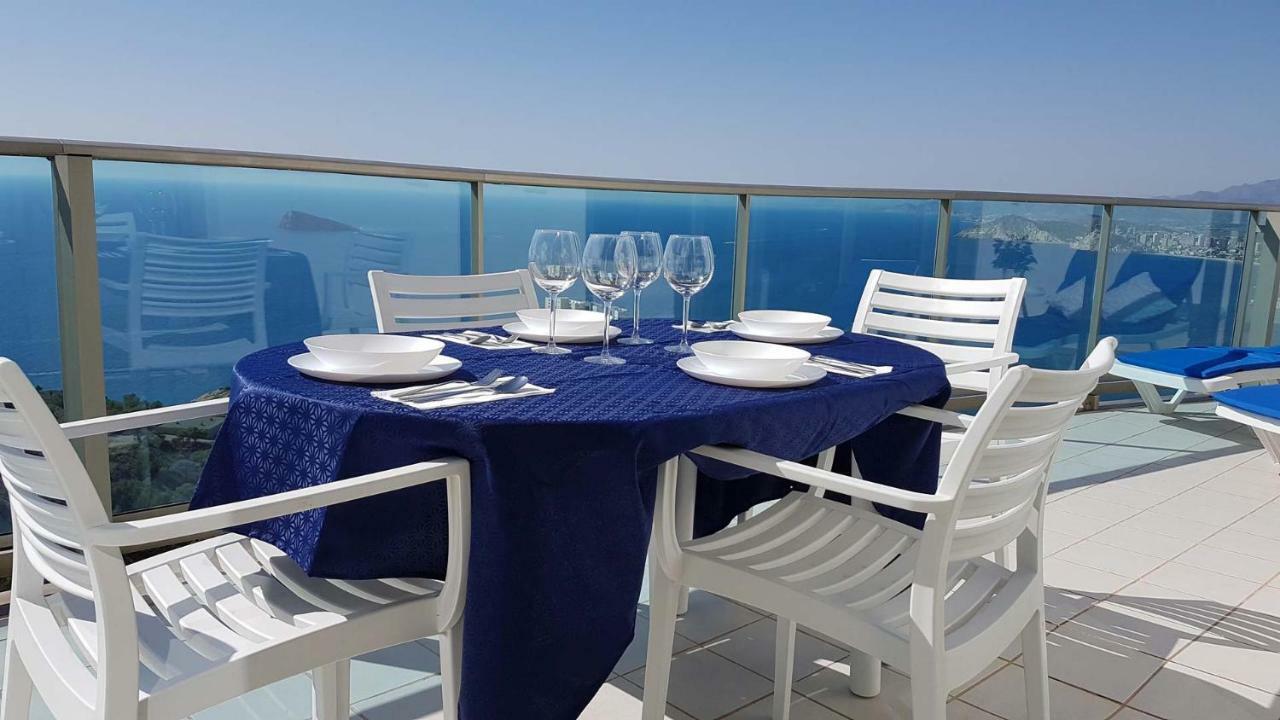 Appartamento Deluxe Penthouse On The 42Nd Floor With Amazing Sea Views Benidorm Esterno foto